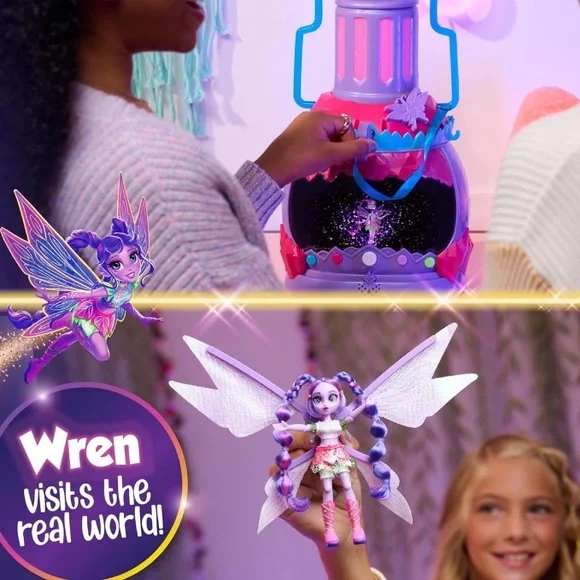 Holobrite Pixie Lantern Dancing Interactive Games Includes 5-inch Pixie Doll - Picture 4 of 7